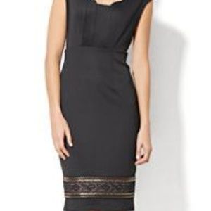 Sheath Dress - Embellished